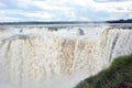 Iguazu Falls, Argentina, Curtain of water Royalty Free Stock Photo