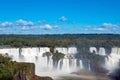 Iguazu falls in Argentina Royalty Free Stock Photo