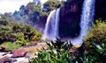 Iguazu falls Brazil Argentina Royalty Free Stock Photo