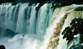 Iguazu falls Brazil Argentina Paraguay Royalty Free Stock Photo