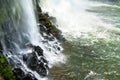 Iguazu Falls, the largest waterfall in the world, South America Royalty Free Stock Photo