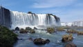 Iguazu Falls Majesty: A Natural Wonder in Brazil paradise haven Royalty Free Stock Photo