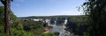 Iguazu Falls Panorama Royalty Free Stock Photo