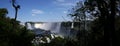 Iguazu Falls Panorama Royalty Free Stock Photo