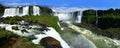 Iguazu Falls panoramic Royalty Free Stock Photo