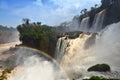 Iguazu Falls rainbow Royalty Free Stock Photo