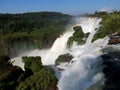 Iguazu Falls and rainbow