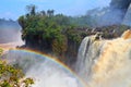 Iguazu Falls rainbow Royalty Free Stock Photo