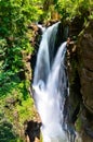 Iguazu Falls in a tropical rainforest in Argentina Royalty Free Stock Photo