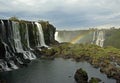 Iguazu Falls, Iguazu watervallen Royalty Free Stock Photo