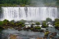 Iguazu waterfall in Brazil Royalty Free Stock Photo