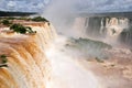 Iguazu waterfalls in Argentina Royalty Free Stock Photo