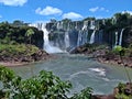 Iguazu Waterfalls in Argentina.