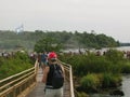 The Iguazu Waterfalls in the North of Argentina