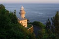 The Igueldo Lighthouse in San Sebastian city