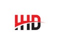 IHD Letter Initial Logo Design Vector Illustration