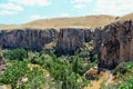 Ihlara valley Peristrema monastery at Green tour in Cappadocia, Turkey Royalty Free Stock Photo