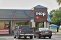 IHOP International House of Pancakes restaurant exterior in Houston, TX. Royalty Free Stock Photo
