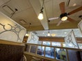 IHOP restaurant interior decor lighting Royalty Free Stock Photo