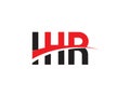 IHR Letter Initial Logo Design Vector Illustration Royalty Free Stock Photo