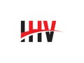 IHV Letter Initial Logo Design Vector Illustration Royalty Free Stock Photo