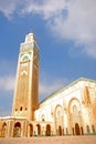 II. Hassan Mosque, Casablanca, Morocco Royalty Free Stock Photo