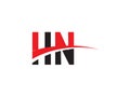 IIN Letter Initial Logo Design Vector Illustration