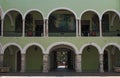 IInner courtyard of government palace palacio de gobierno yucatan, merida, mexico