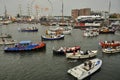 The Ijhaven port with the Iamsterdam sign