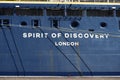 IJmuiden, The Netherlands - April 17th, 2022: Spirit of Discovery Saga Cruises