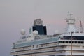 IJmuiden, the Netherlands -July 27th 2018: Crystal Serenity owned by Crystal Cruises