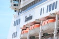 IJmuiden, The Netherlands - June 15th 2020: MS Zaandam operated by Holland America Line