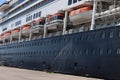 IJmuiden, The Netherlands - June 15th 2020: MS Zaandam operated by Holland America Line