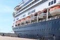 IJmuiden, The Netherlands - June 15th 2020: MS Zaandam operated by Holland America Line