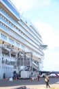 IJmuiden, The Netherlands - September5th 2019: Costa Magica moored at Felison Cruise Terminal