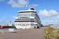 IJmuiden, The Netherlands - September5th 2019: Costa Magica moored at Felison Cruise Terminal