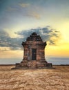 Ijo Temple is one of the temples in Indonesia Royalty Free Stock Photo