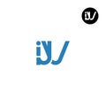 IJV Logo Letter Monogram Design Royalty Free Stock Photo