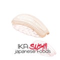 Ika sushi Royalty Free Stock Photo