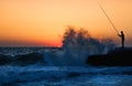 Ikaria Karavostamo fishing Royalty Free Stock Photo