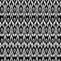 Ikat, adras. Uzbek pattern. Royalty Free Stock Photo