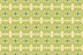 Ikat embroidery on green background