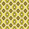 Ikat embroidery is local fabric pattern with geometric seamless
