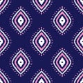 Ikat ethnic tribal textile American African fabric Aztec geometric motif mandalas native boho bohemian carpet india Asia