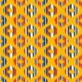 Ikat fabric style, rug texture pattern