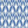 Ikat Ogee Background