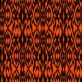 Ikat Ogee Background