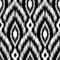 Ikat Ogee Background 75 Royalty Free Stock Photo