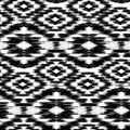 Ikat Ogee Background