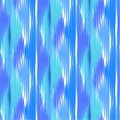 Ikat Ogee Background